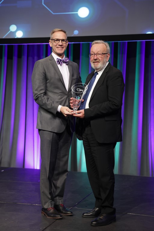 Felicitations to Pierre-Jean Albrieux, IFTEC-France, recipient of the IPC Raymond E. Pritchard Hall of Fame Award for his extraordinary contributions to IPC and the global #electronicsmanufacturing industry! Merci, Pierre-Jean, for all you do for IPC. hubs.li/Q02szV8P0