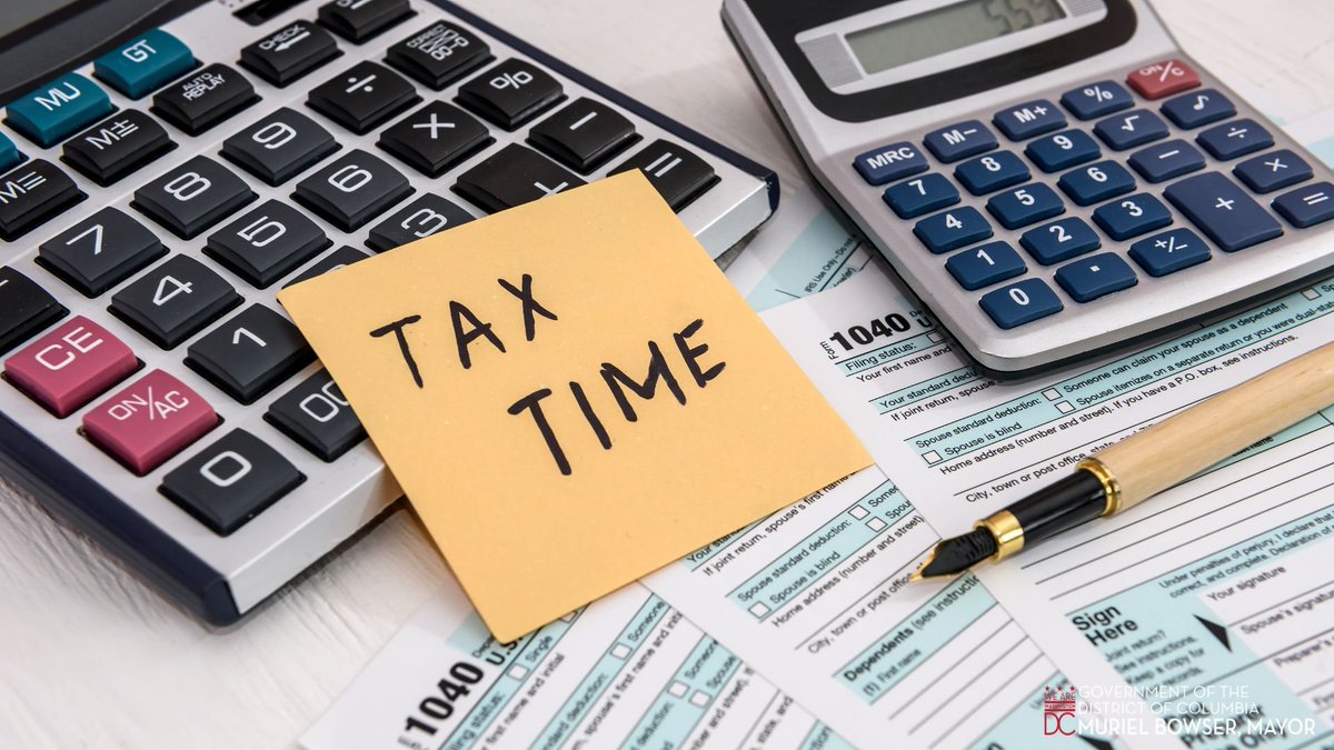 Reminder: There's less than a week left to file your taxes.⏰ We want to make sure money is going back into the pockets of DC residents. Take advantage of tax credits, learn about available resources, and file➡️mytax.dc.gov