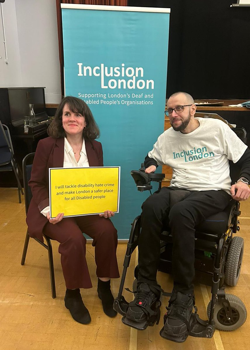 It was great to join @InclusionLondon @AdamGabsiLDN at hustings, representing @SadiqKhan. The choice is clear: Sadiq, focused on delivering for all Londoners, uniting our communities, or the Tory candidate with more of the same failure, incompetence and division of past 14 years