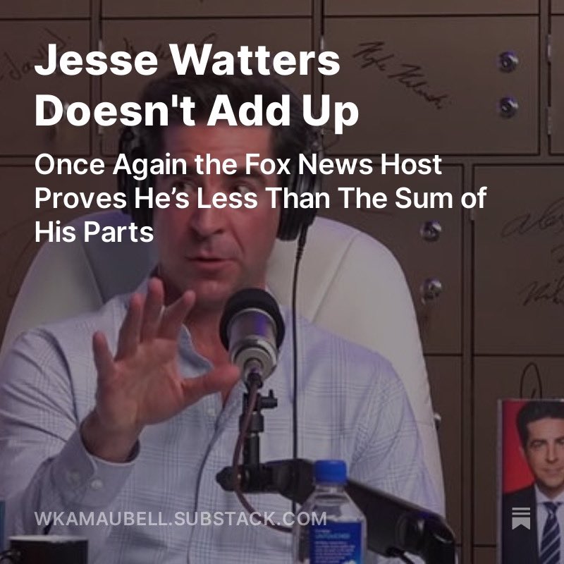 I had more thoughts about @JesseBWatters & his problems doing basic math in his effort to shame fast food workers. Jesse Watters - “If you’re making $20 an hour to work at a fast food restaurant… is that six figures??”🤦🏿‍♂️ No Jesse, it is not. Read all about it here:…