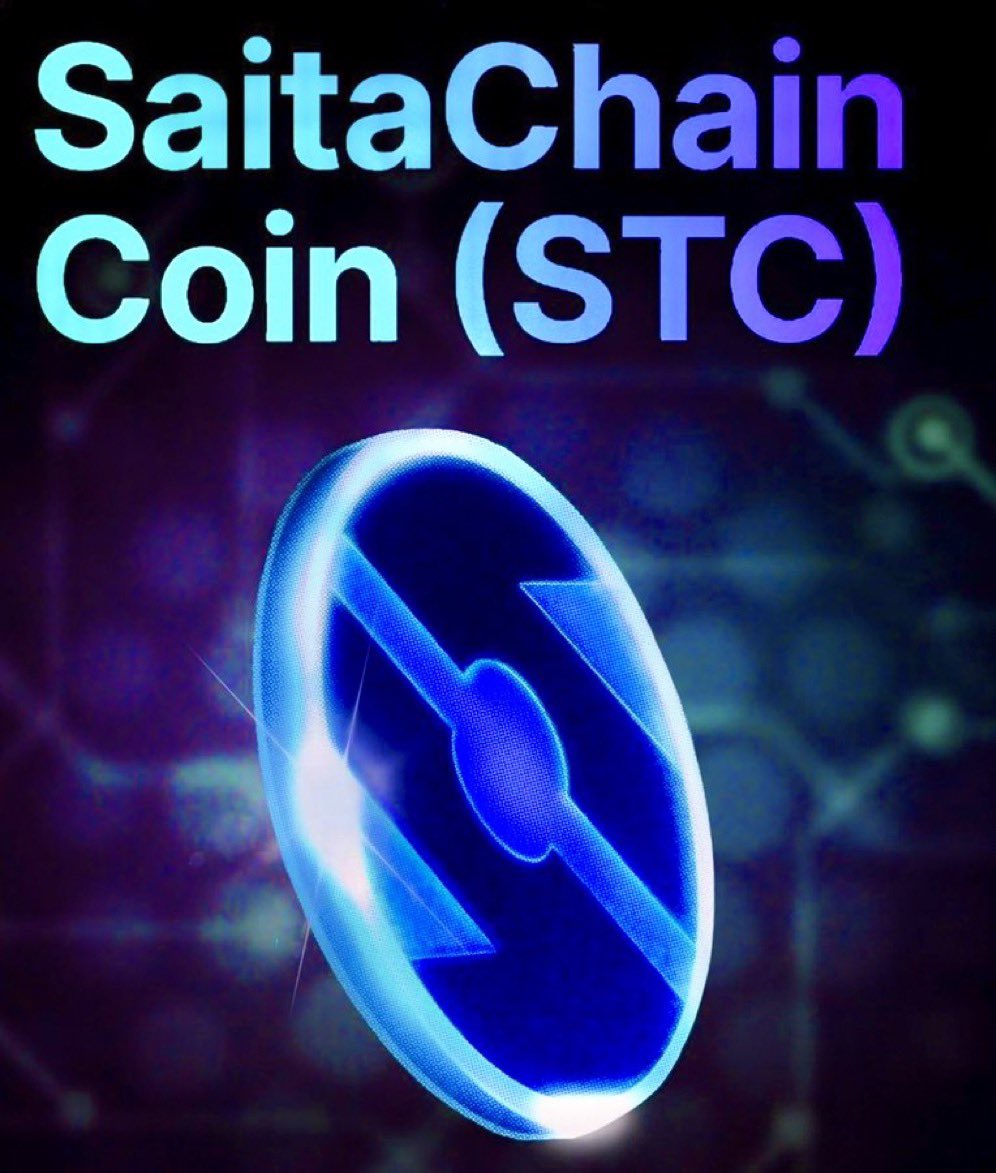 #SaitaChainCoin
Go vote for #STC
🔥🔥🔥

skynet.certik.com/projects/saita…

Every 24 hours..

#SaitaChainCoin
 to $1.00

#crypto #Cryptocurrency #CryptoNews #CryptoTrading 
#BTC  #ETH
#SaitaRealty 
#BullRun
#SaitaSwap 
#SaitaChainCoin
#STC