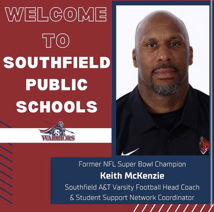 TheD_Zone's tweet photo. Southfield A&amp;T names former Ball State coach Keith McKenzie as their next head coach.

He's a Highland Park HS graduate. https://t.co/k3Z4yngFoj