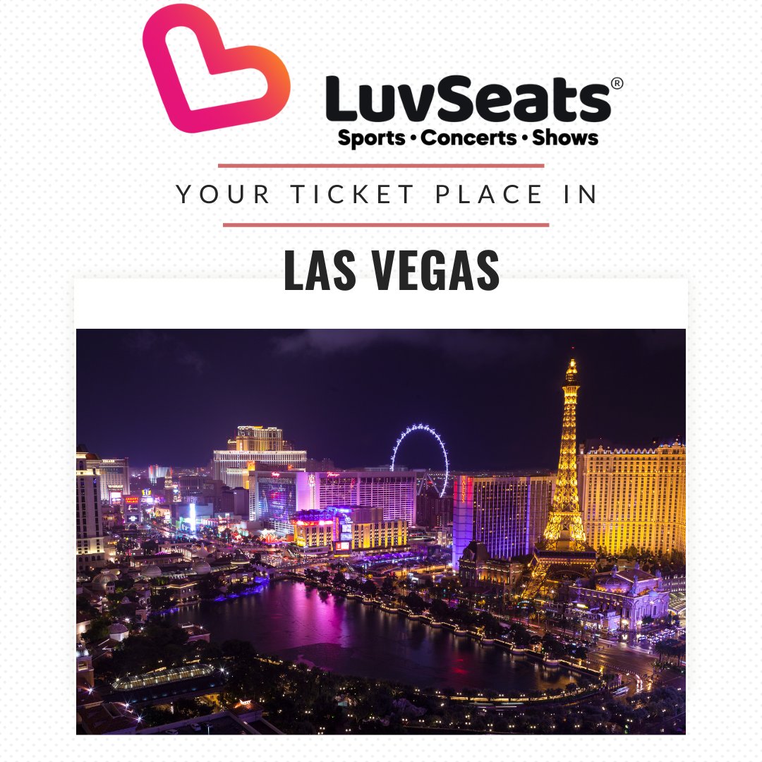Find the events you’re looking for at LuvSeats.com