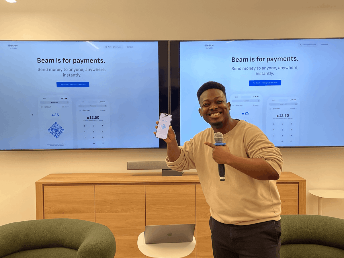 Mawuko's tweet photo. @eco @beam_eco Super thankful for the support from @eco and @beam_eco communities and ecosystem, we couldn't have done this without you🙏

P.S. I've got so much Eco content I'm yet to release to the community😅 https://t.co/BV1qck0ceb