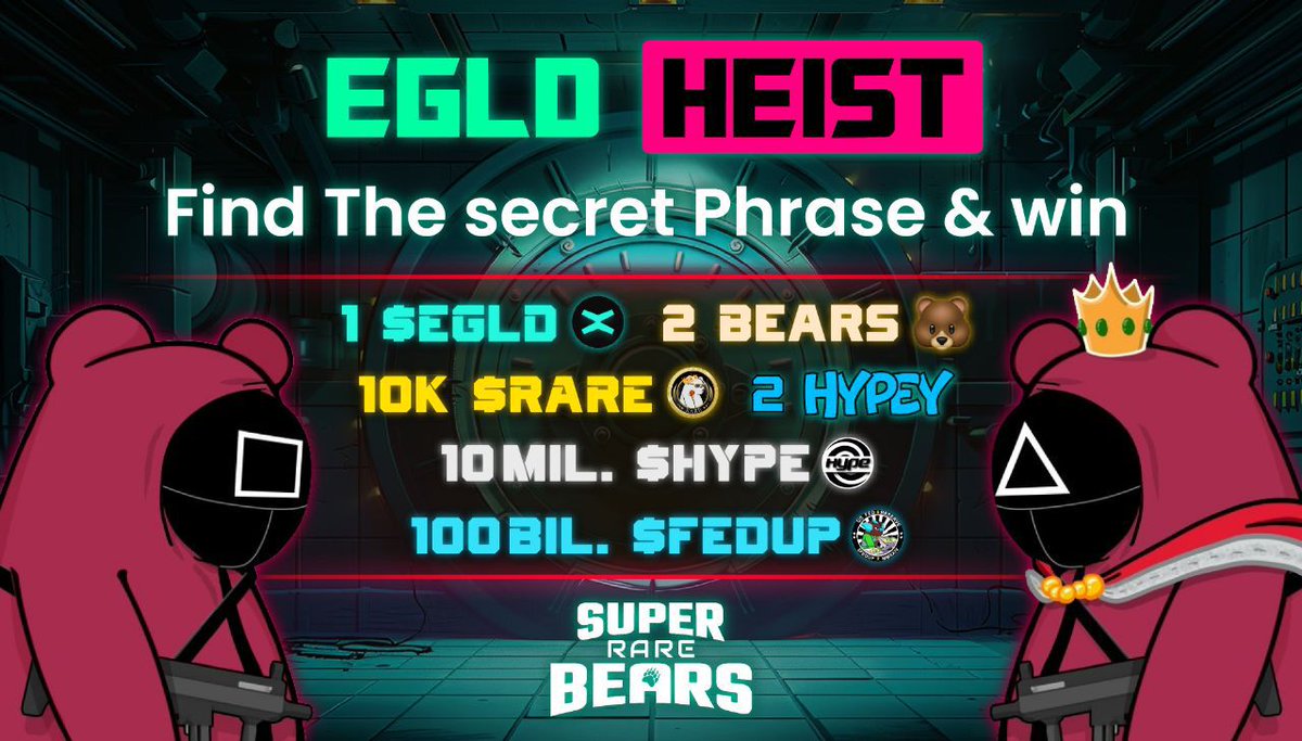 Did you know #MultiversX has one of the most secure wallets in the industry <a href="/xportalapp/">xPortal</a>? 

<a href="/PulsarTransfer/">PulsarTransfer</a> send 100000000 FEDUP to 100 reactions 

With its revolutionary Guardians feature we feel so confident you can't hack it that we are adding skin in the game!

Get this,  we