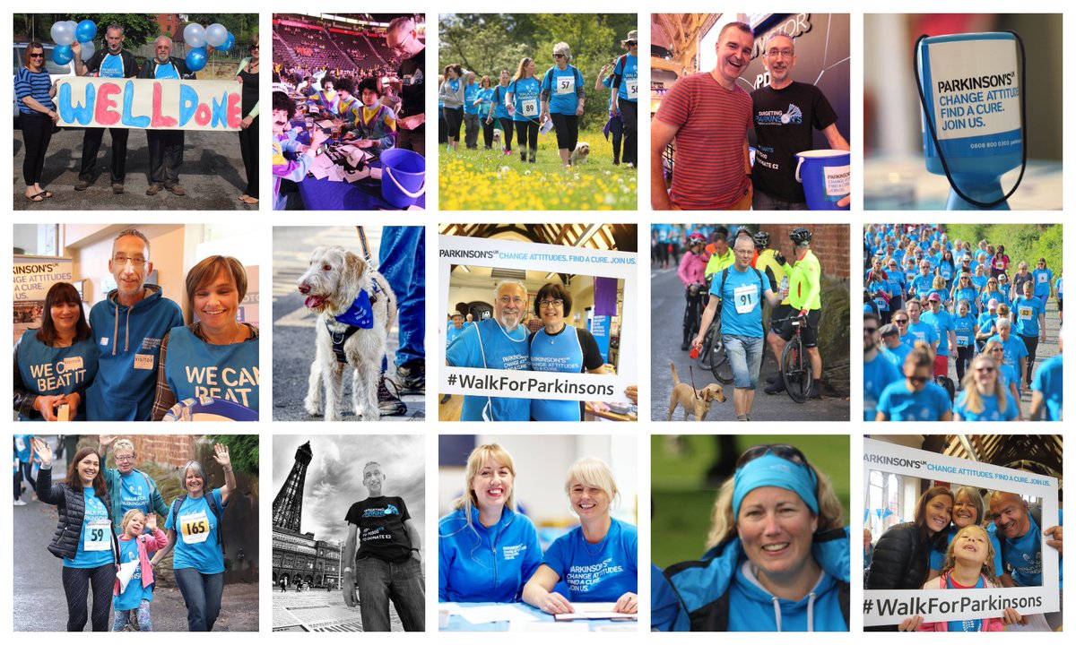 It's #worldparkinsonsday . Whilst volunteering for @ParkinsonsUK I've met & been inspired by some amazing people inc staff, volunteers, participants, sponsors, family & those who live with Parkinsons on a daily basis. To learn about volunteering go to tinyurl.com/mp7kwn8m