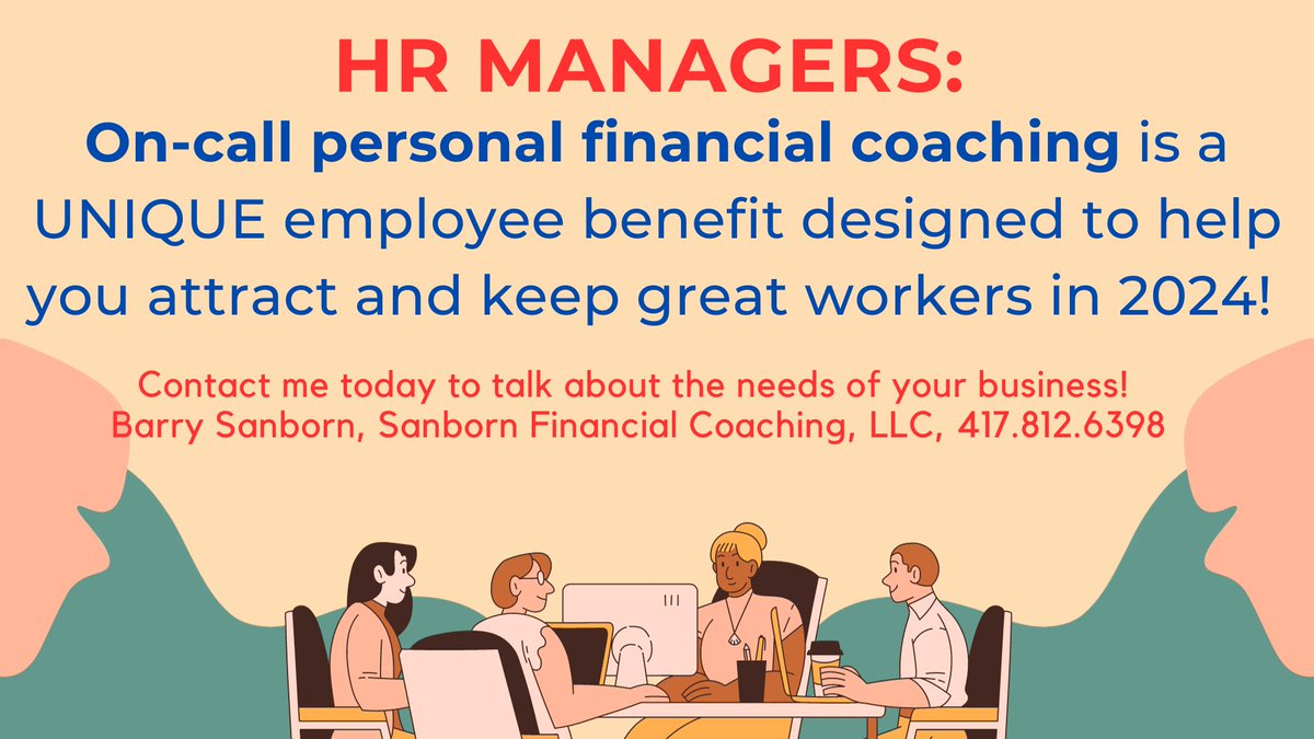 HR Managers: Do something DIFFERENT to attract and retain great workers! Space is limited. #hr #hrhiring #hrcommunity #humanresources #moneycoach #employeebenefits #employeeretention