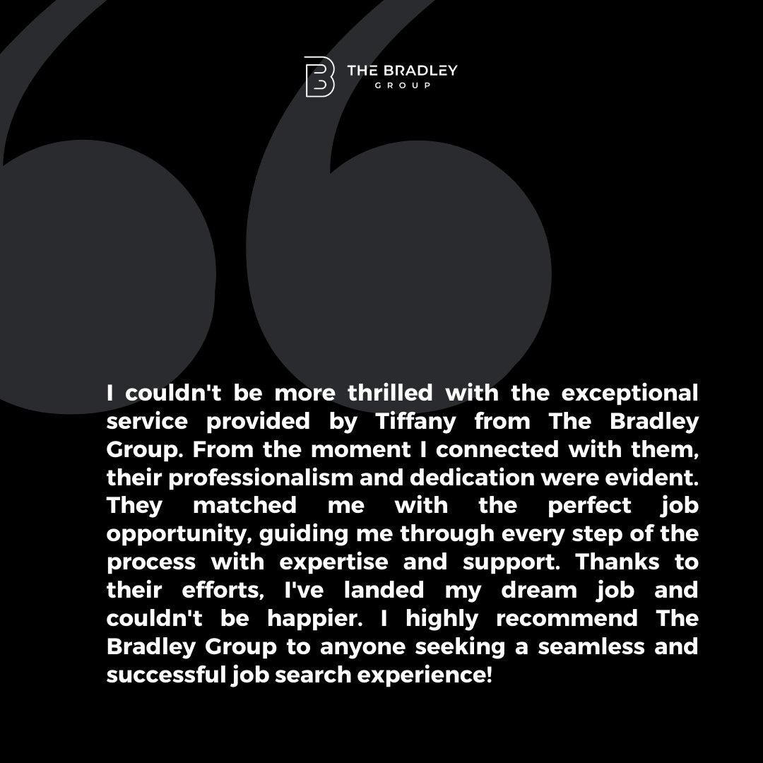 Tiffany: 'That is why I do what I do!!!!!!!!!' 
We love helping individuals find their DREAM job! 

#ThursdayReview #5starreview