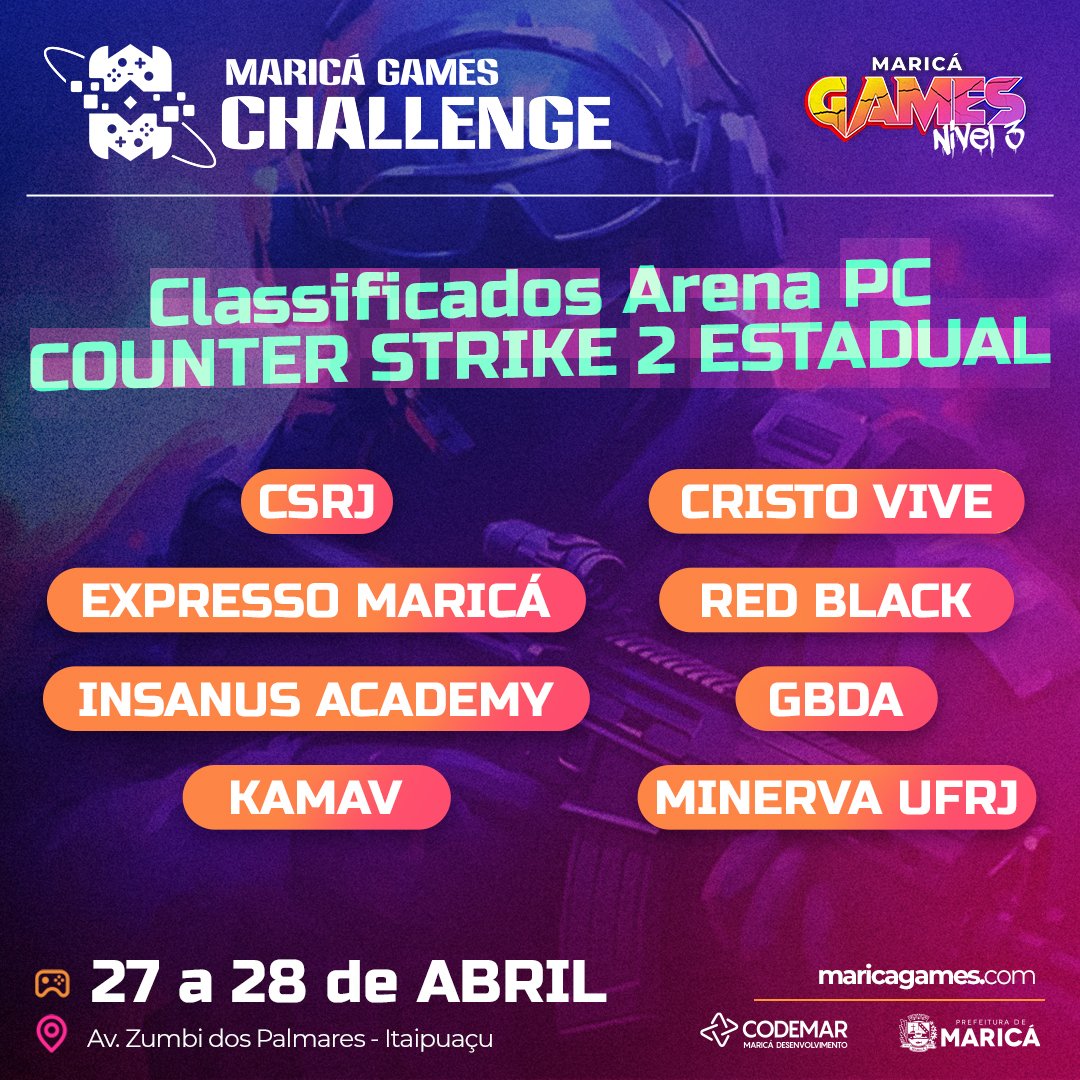 Maricá Games tweet media