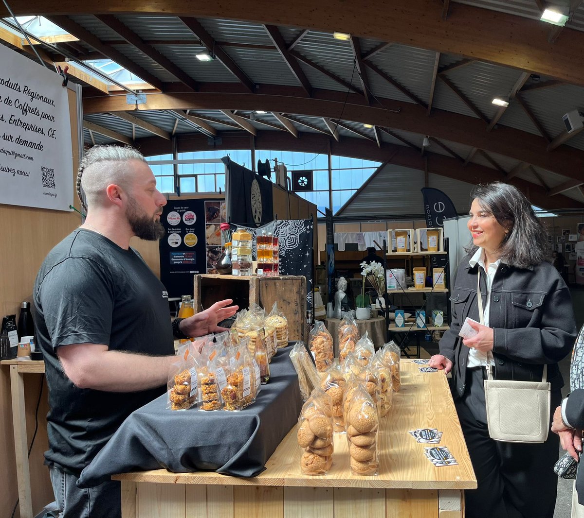 De beaux échanges à l’inauguration de la Foire exposition à Perpignan. Plus de 200 exposants sur 5 jours ! Les entreprises sont la vitrine de notre département.