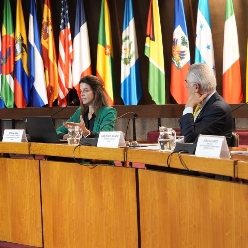 💬Whether we call it geoeconomic fragmentation or decentralized globalization or poly-globalization, it seems clear that this is a new scenario that #LAC must navigate successfully: Cecilia Vera, Economic Affairs Officer at #ECLAC. #CEPALReview 📺bit.ly/3TMP8X2
