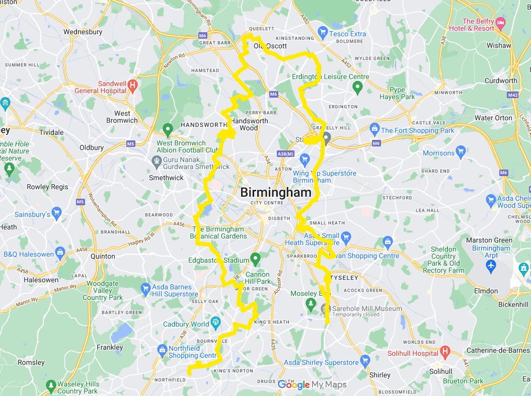 I’m walking 34 miles across Birmingham and recording its birds on 4th May 2024 for #WestMidsAllDayer in memory of my dad The @BOSFonline fund stretch target is £1,500 to support unsung heroes who look after Brum’s open spaces & nature justgiving.com/page/unsung-he… Please share 🙏