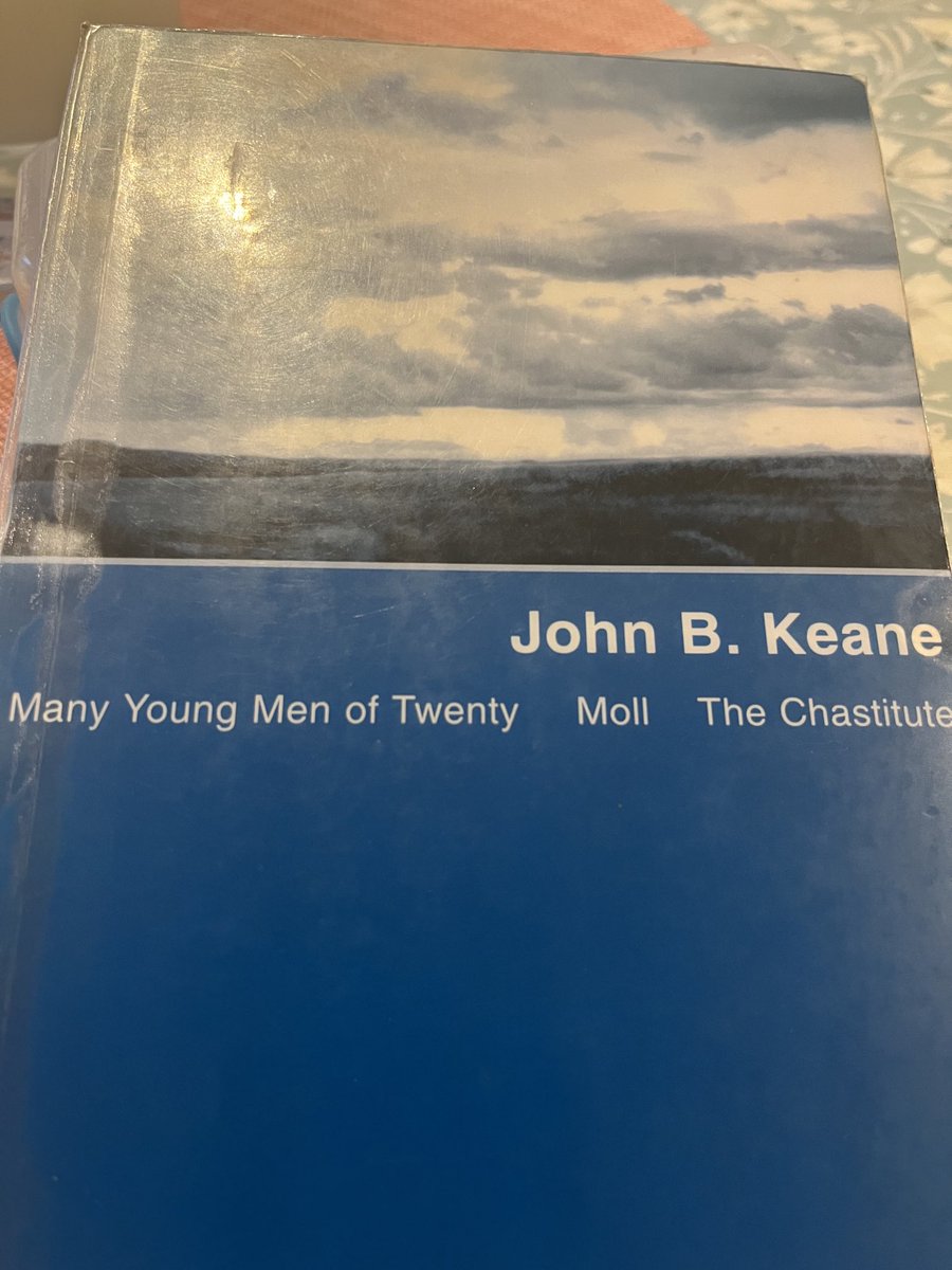 #bigmaggie #moll #thechastitute #manyyoungmenoftwenty #sharonsgrave Reading these five masterpieces by #johnbkeane over the past week has been a remarkable experience. Pure genius ⁦<a href="/JohnBKeaneBar/">JohnBKeaneBar</a>⁩   Way ahead of his time , fearless,funny,searing, enduring,  gifted ⁦
