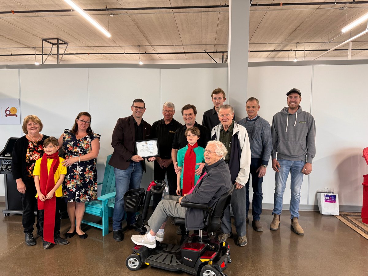 Congratulations to the team at @SunCountry_ on their new manufacturing facility! Sun Country is a family-owned-and-operated business that started 60 years ago making picnic tables. Visit suncountryleisure.com and get ready for patio season with this local family firm!