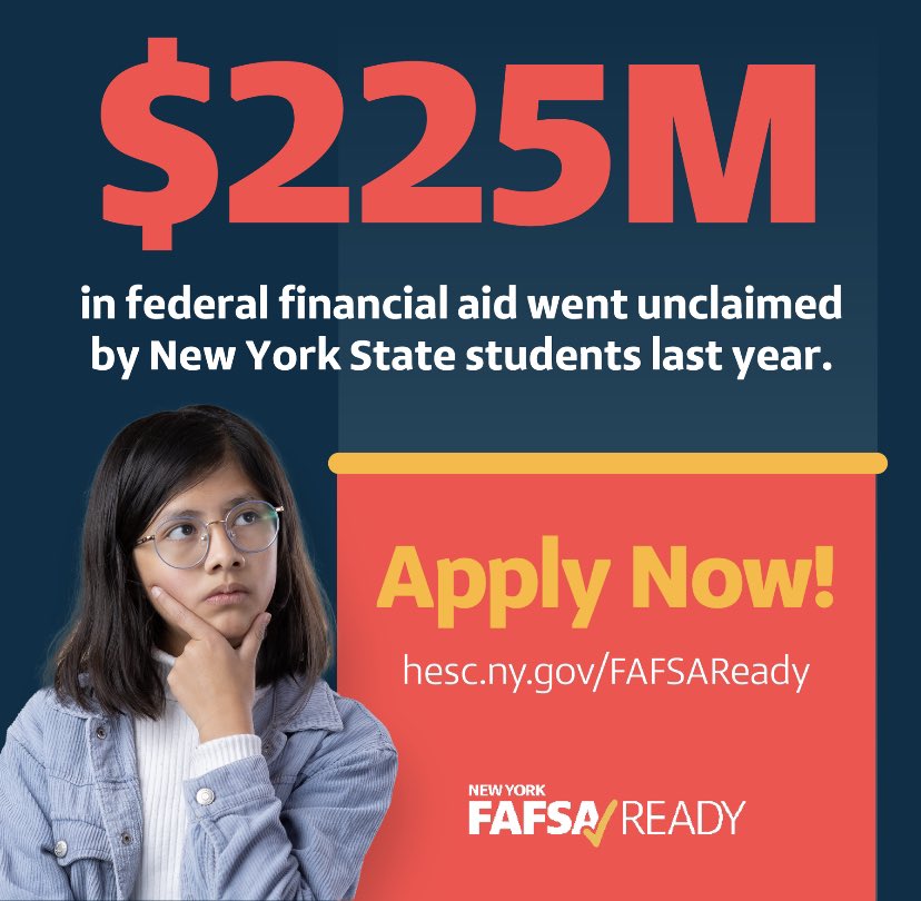 Make sure you tune into fafsa and find out if any of those millions could help fund your education!! 
#fafsaready