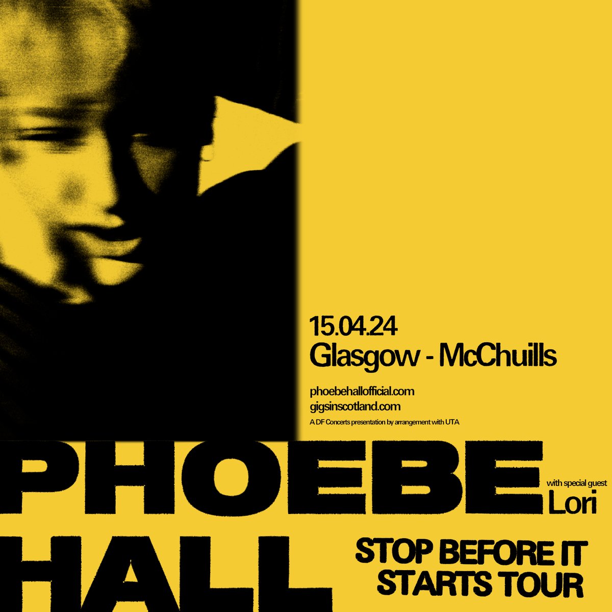 SUPPORT ADDED » @lorimusicc will now be supporting @ph0ebe_hall at the @McChuillsBar show this coming Monday! 🔥 TICKETS ⇾ gigss.co/phoebe-hall