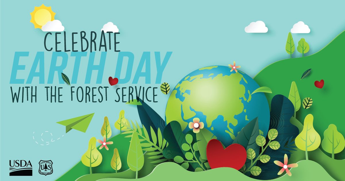 Happy Earth Day! Plant a tree in your backyard! Start a garden! How will YOU celebrate?

#EarthDay #NatureConnectsUs #ResilientForests