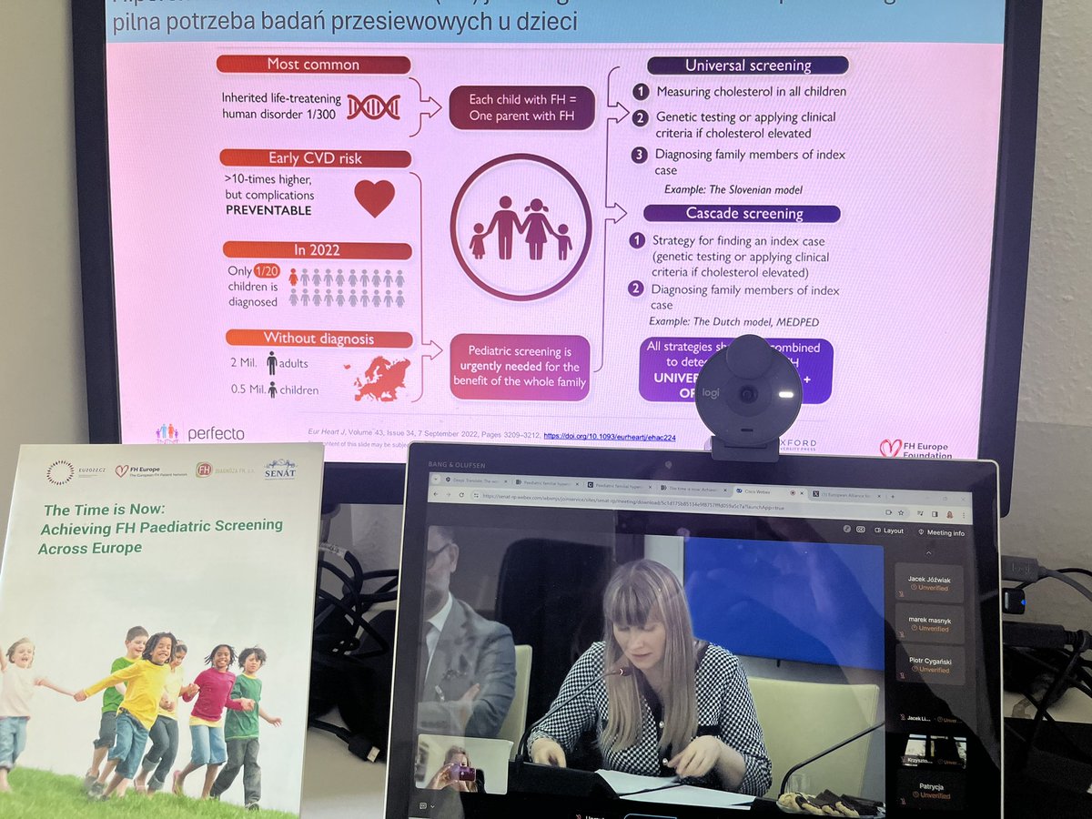 fhpatienteurope's tweet photo. Inspiring and rewarding to hear @MHornaCieslak pick up the importance of #PragueDeclaration in the context of children’s rights. 

Just like when presenting in Prague and presented by @bleddyn_rees who talked about the #FHchildscreening in the context of human right to health! https://t.co/xVHPRWs9qE