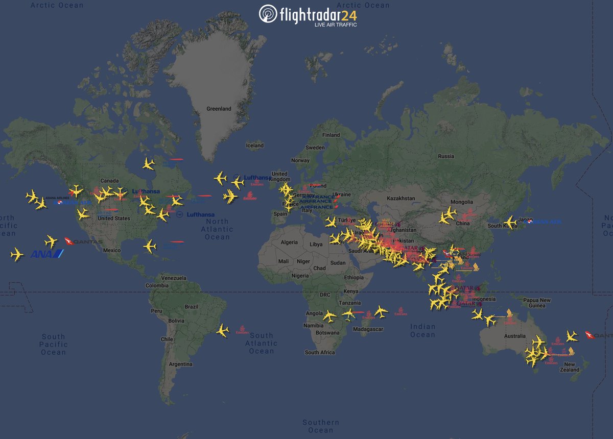 Airbus’ smallest and largest passenger aircraft:

A318 Babybus: 3
A380 Superbus: 84