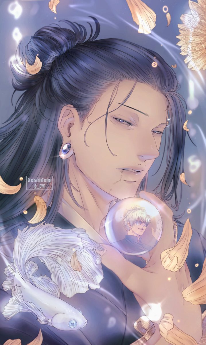 “treasured memories…and broken dreams”

…now with the finished Satoru piece so they can be together✨