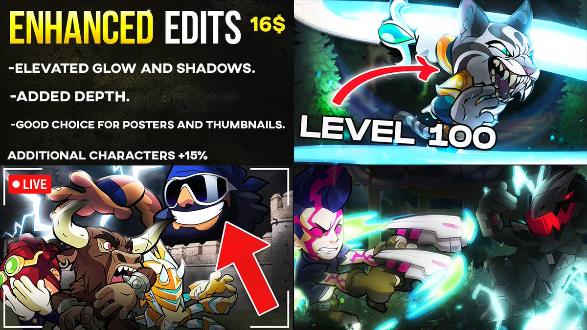 MrSzillaz's tweet photo. 🚨SZILLAZ COMMISSIONS OPEN!🚨
.
.
.
Feel free to DM me for any questions or more examples! 
RTs, Tags and Vouches are much appreciated!!
#Brawlhalla #BrawlhallaArt #CommissionsOpen https://t.co/djauOOAQi9