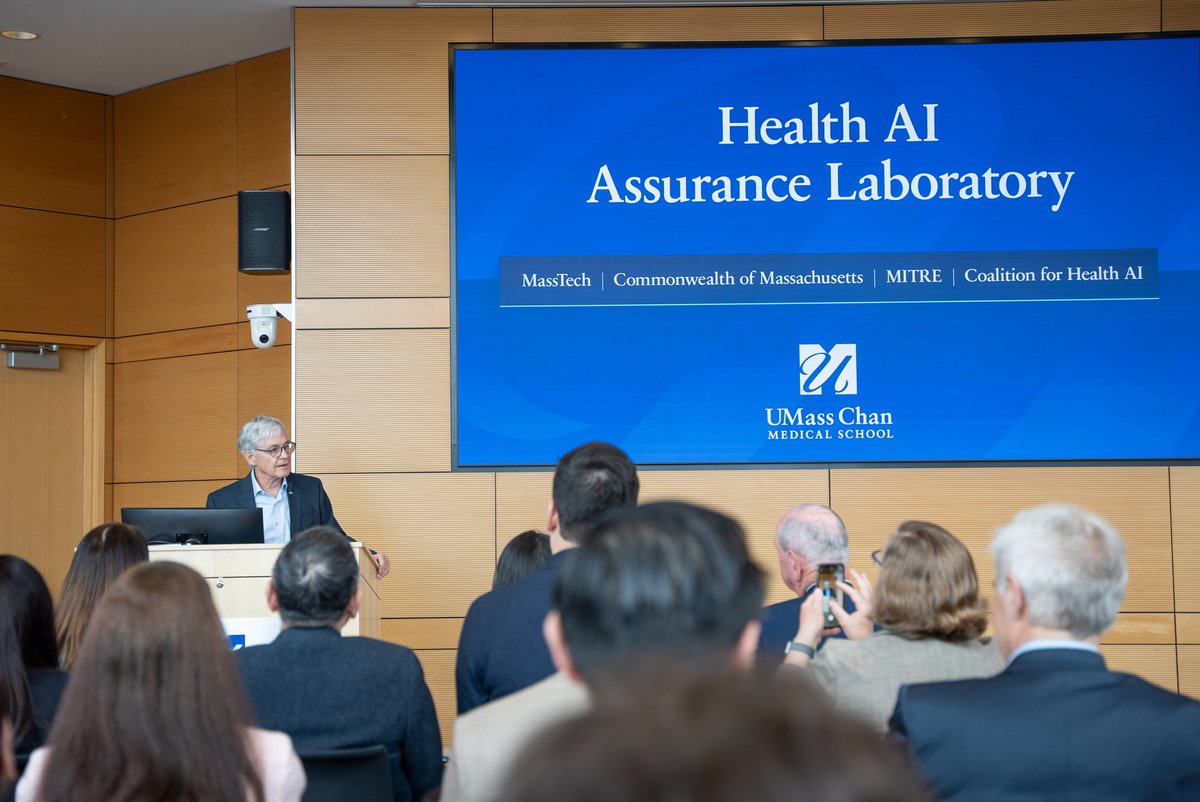 MassTech Collaborative (@mass_tech) on Twitter photo MassTech's Innovation Institute grantee
<a href="/UMassChan/">UMass Chan Medical School</a> opened its new Health AI Assurance Lab yesterday. A $555K investment from the Innovation Institute helped make this possible. #healthAI #workforce #innovation
Read more: innovation.masstech.org/news/health-ai…
PC: UMass Chan Medical School. MassTech's Innovation Institute grantee
<a href="/UMassChan/">UMass Chan Medical School</a> opened its new Health AI Assurance Lab yesterday. A $555K investment from the Innovation Institute helped make this possible. #healthAI #workforce #innovation
Read more: innovation.masstech.org/news/health-ai…
PC: UMass Chan Medical School.