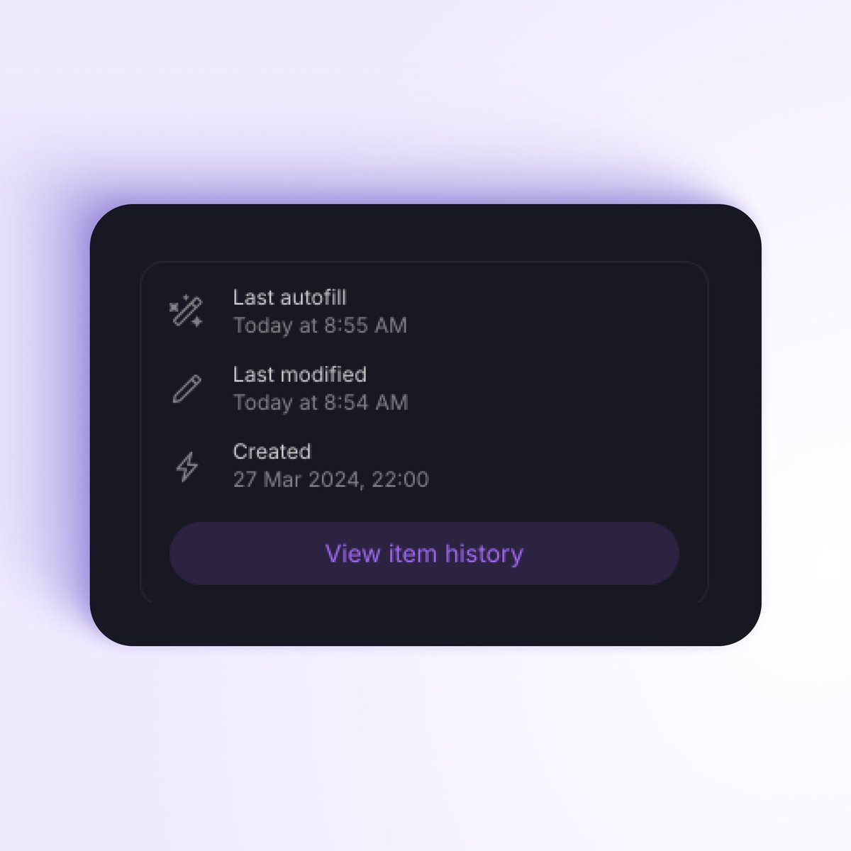 Proton_Pass's tweet image. Item history is now available for #ProtonPass subscribers on all platforms! 

🔁 Easily view and restore previous versions of an item.