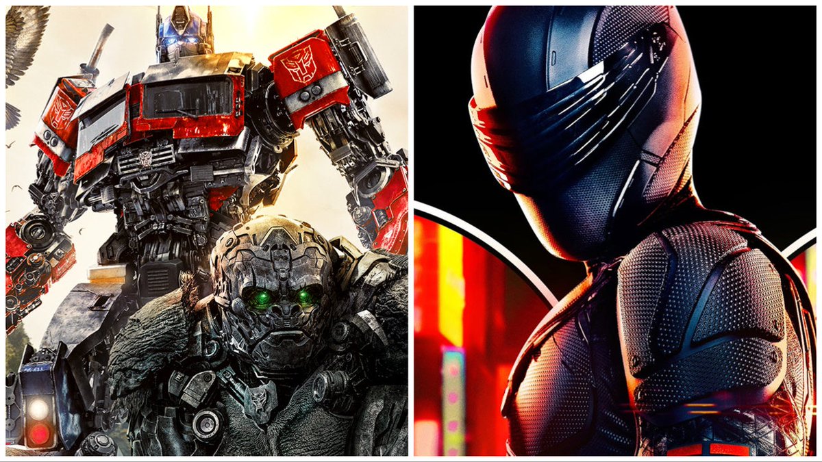 Following a tease during the ending of Transformers: Rise of the Beasts, Paramount has officially confirmed at CinemaCon 2024 that a Transformers and G.I. Joe crossover movie will be released in theaters in 2025 or 2026. bit.ly/49GBbAc
