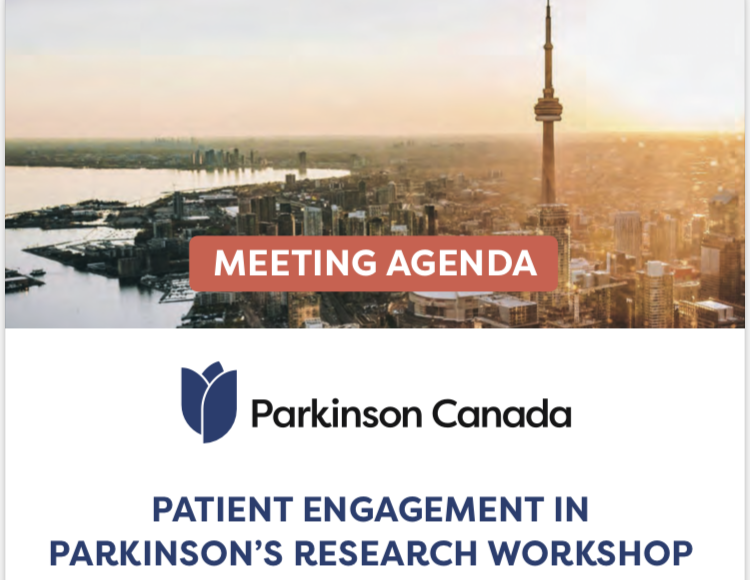 Getting ready for our workshop on patient engagement in #Parkinsons research @ParkinsonCanada #WorldParkinsonsDay #ParkinsonsAwarenessMonth