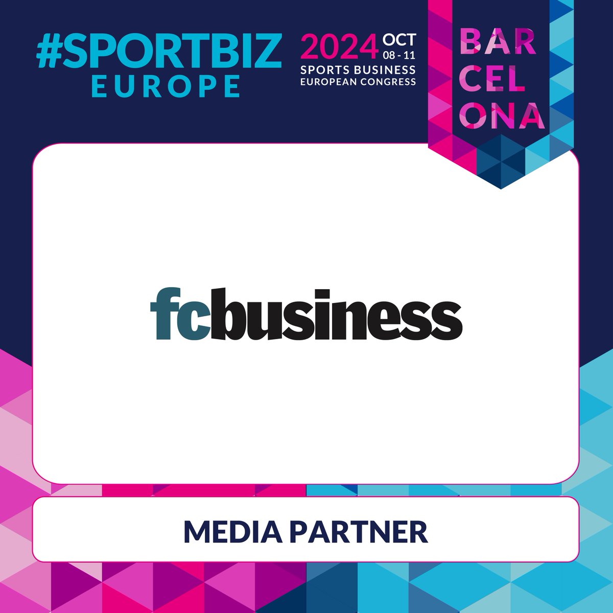 Welcome @fcbusiness, Media Partner of SPORTBIZ Europe! The business magazine for the football industry joins the Sports Business European Congress. SPORTBIZ EUROPE returns to Barcelona this October, from 8th to 11th. Save the date! #SPORTBIZEUROPE #SPORTBIZ