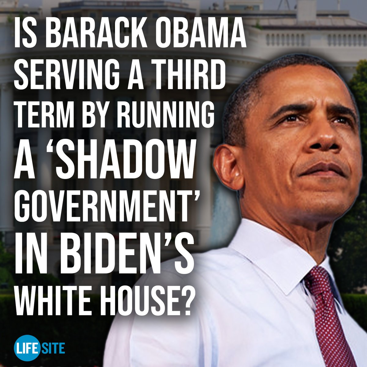 Former US president @BarackObama once famously said that he would serve a third term as long as he didn’t have to do all the legwork. MORE: lifesitenews.com/analysis/is-ba… #BarackObama #Obama #Biden #WhiteHouse #politics