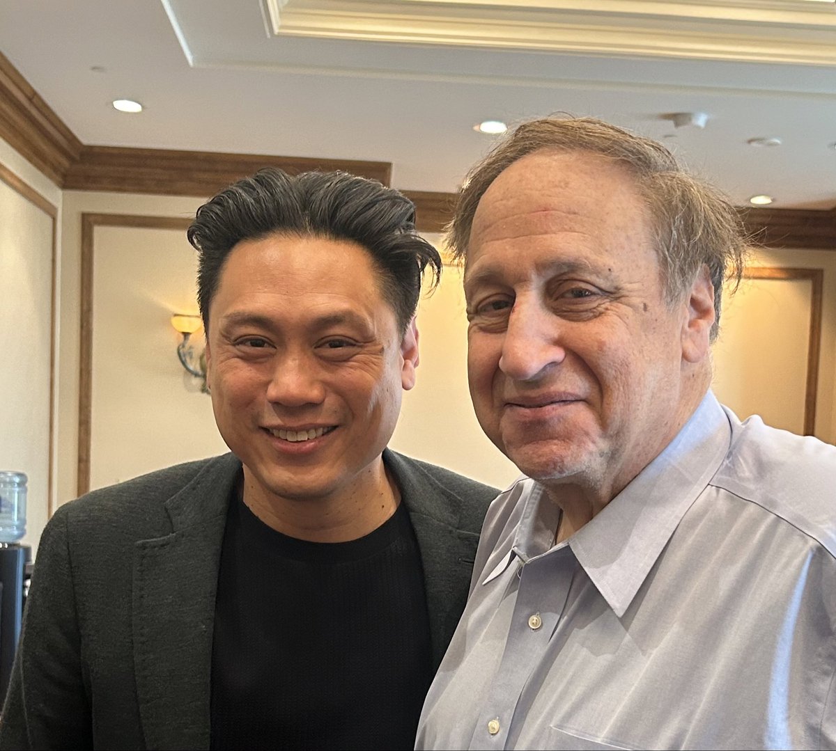 The annual CinemaCon in Las Vegas showcases the many fabulous movies that will be released in 2024, 2025 and 2026. The coming movie slate is so big and so impressive. Among the sure smash hits is Universal's Wicked. Here is its ever so talented and brilliant Director John Chu.