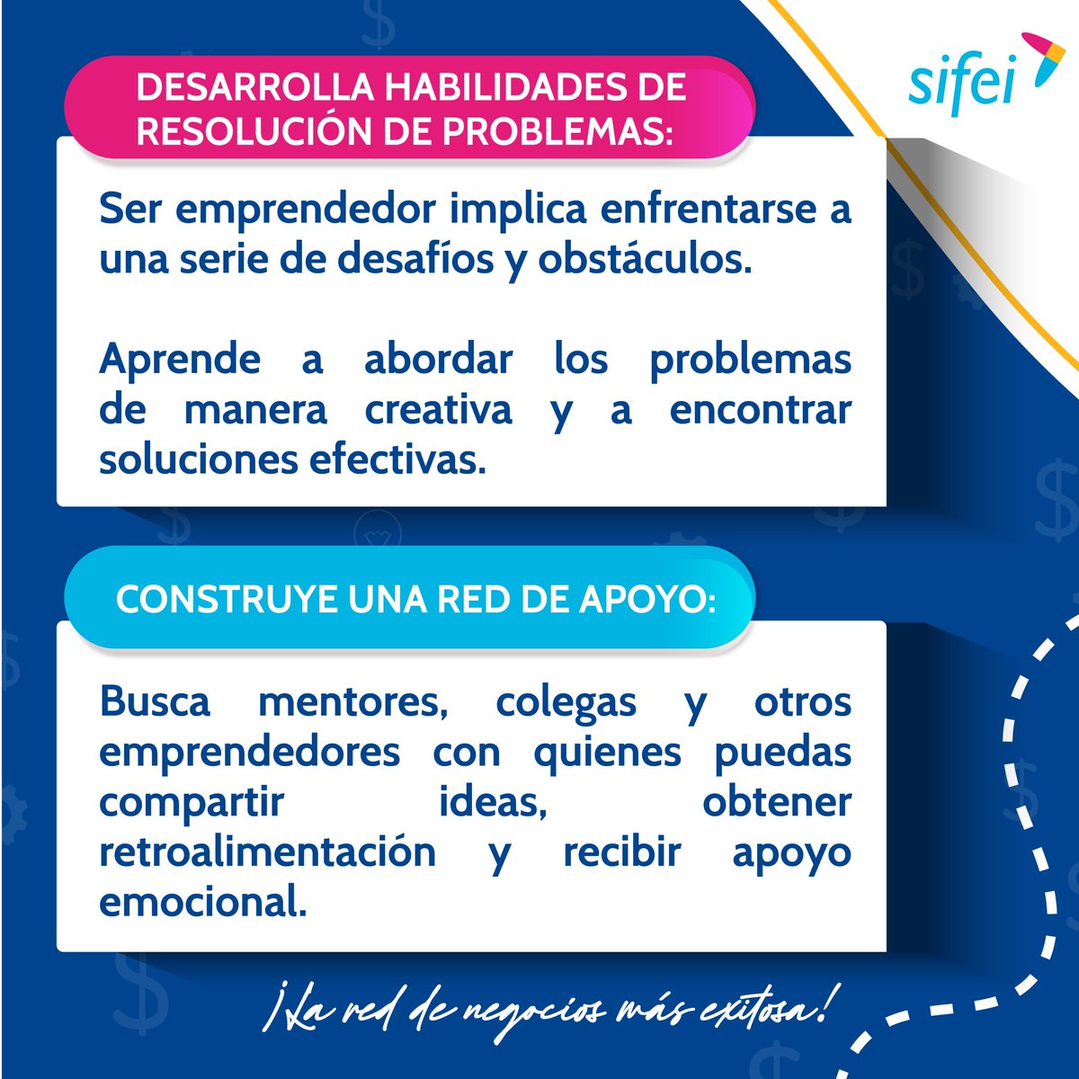 SIFEIMexico's tweet photo. 🛎️¡No te pierdas estos increíbles consejos para superar los retos del EMPRENDIMIENTO!

✅Sifei te informa

¡Si te gustó el contenido, dale ❤️ a la publicación!
Visita nuestro sitio web https://t.co/KC1mOJ7k3w

#Sifei #emprendimiento #emprendedores #Mexico https://t.co/MLMUAGfxp4