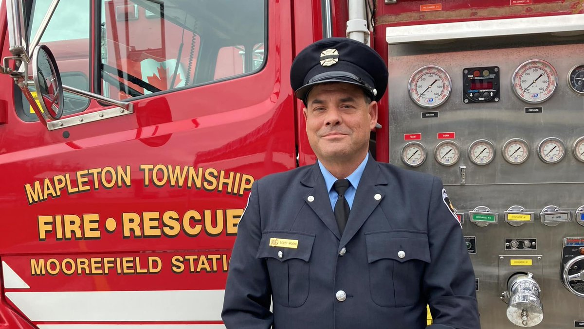 Yesterday, our department lost one of our best. It is with heavy hearts that we mourn the loss of, Captain Scott Moore. 
We offer our deepest sympathies to the Moore families.
Till memory fades and life departs, you'll live forever in our hearts. 🚒♥️