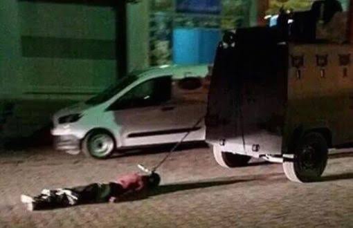 Tarih 3 Ekim 2015 yer Şırnak Cudi mahallesi Hacı Lokman Birlik adında Kürt bir gencin cansız bedeni zırhlı aracın arkasından saatlerce sürüklendi. İsrail kimden ögrenmiş bu vahşeti?