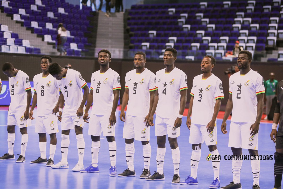 #AFCONFutsal2024 opening game against Zambia 

Game ended 2-5 in favour of Zambia.