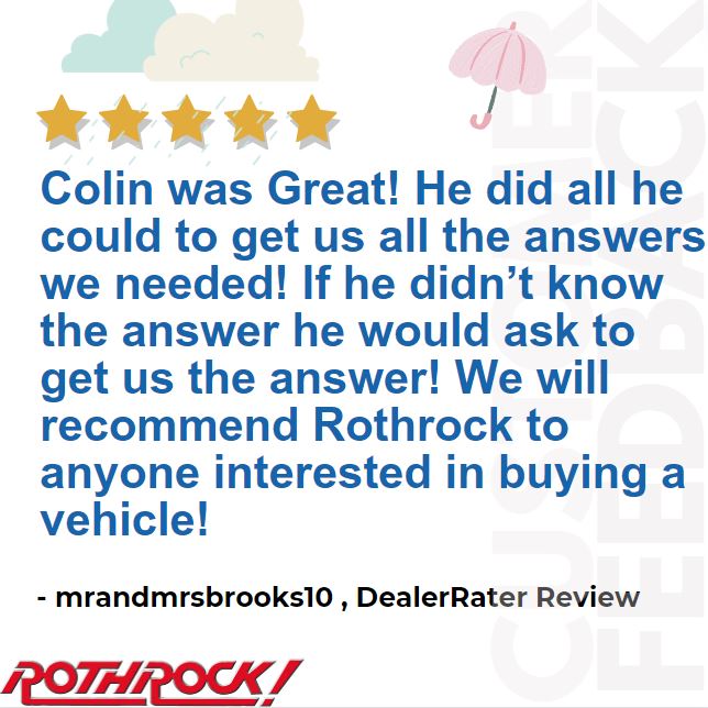 🌟 It's #FeedbackFriday! 🌟 Thank you so much for your glowing review and recommendation! We're happy to hear that Colin provided you with exceptional service and ensured all your questions were answered. To leave your own review, go here: bit.ly/3rslewV.