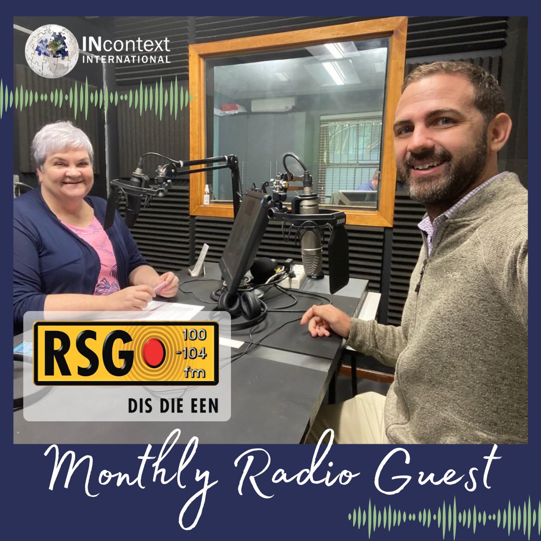 Tune in on Sunday, April 14th, between 7:15 am and 7:30 am on @RSG as Gustav Krös joins in as a recurring guest, offering insights on a Christian Perspective on Global News. #INcontext #INcontextInternational #Radiointerview #news #globalnews #Christian #Christianperspective