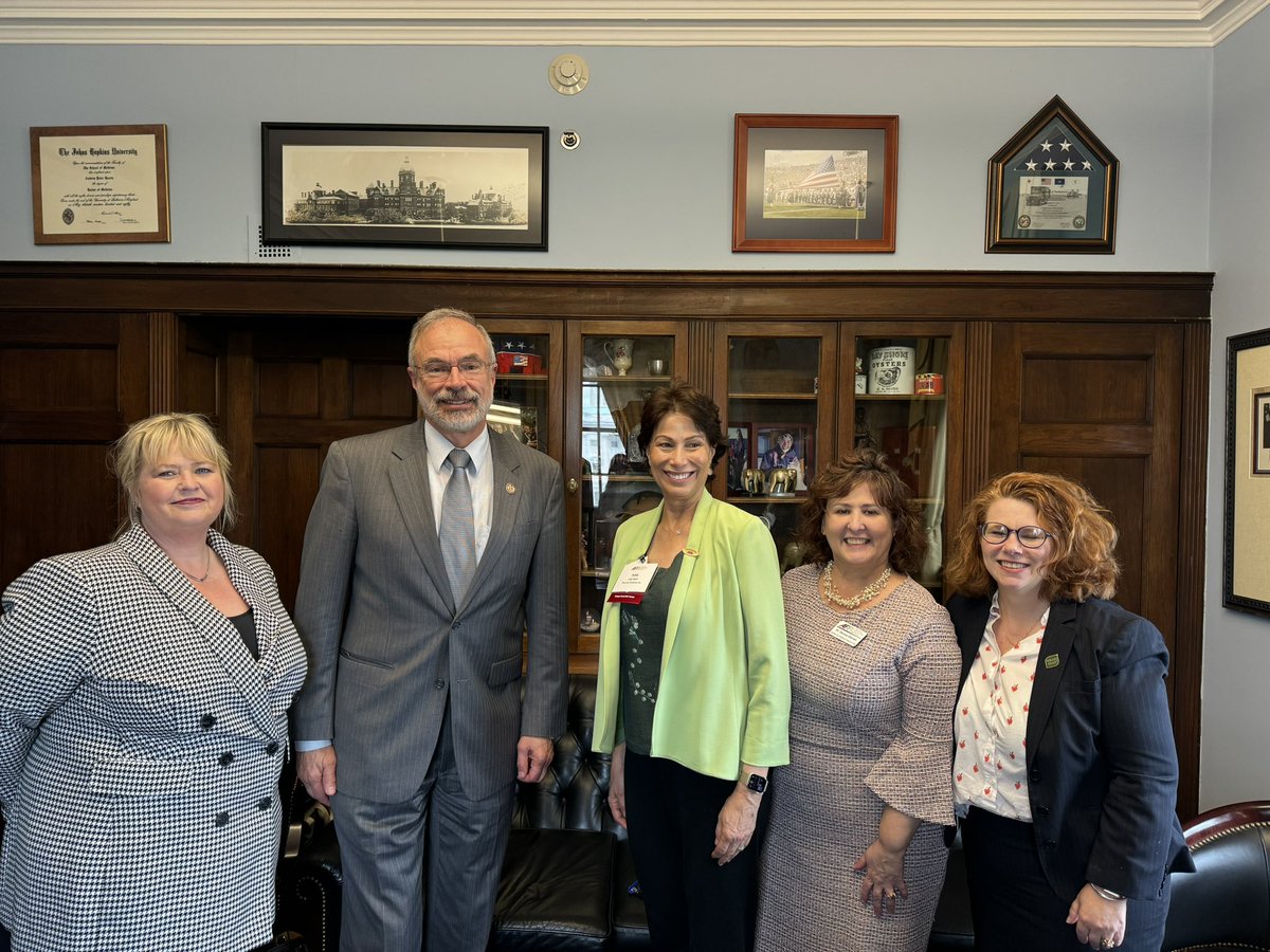 Thank you to @RepAndyHarrisMD for the meeting on frozen food safety and nutrition. #AFFIAdvocacy