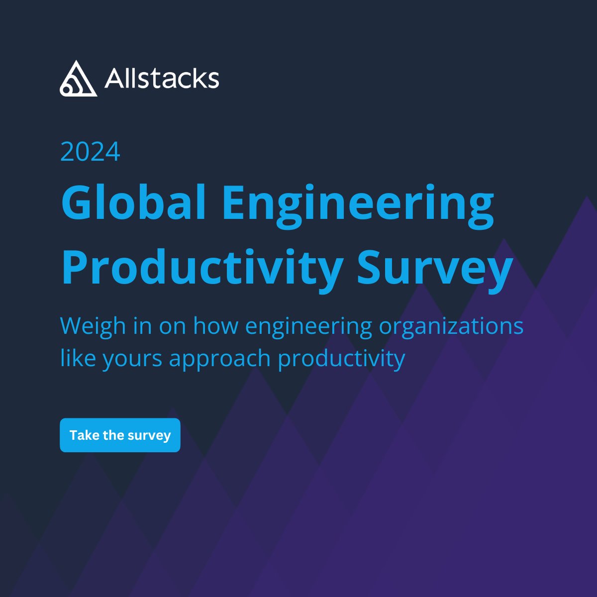 Excited to support @allstacks with their global engineering survey. Take the survey, do good for charity and get the results in a few weeks at Plato Elevate 2024 (June 5th and 6th in San Francisco). surveymonkey.com/r/K9RZQFW