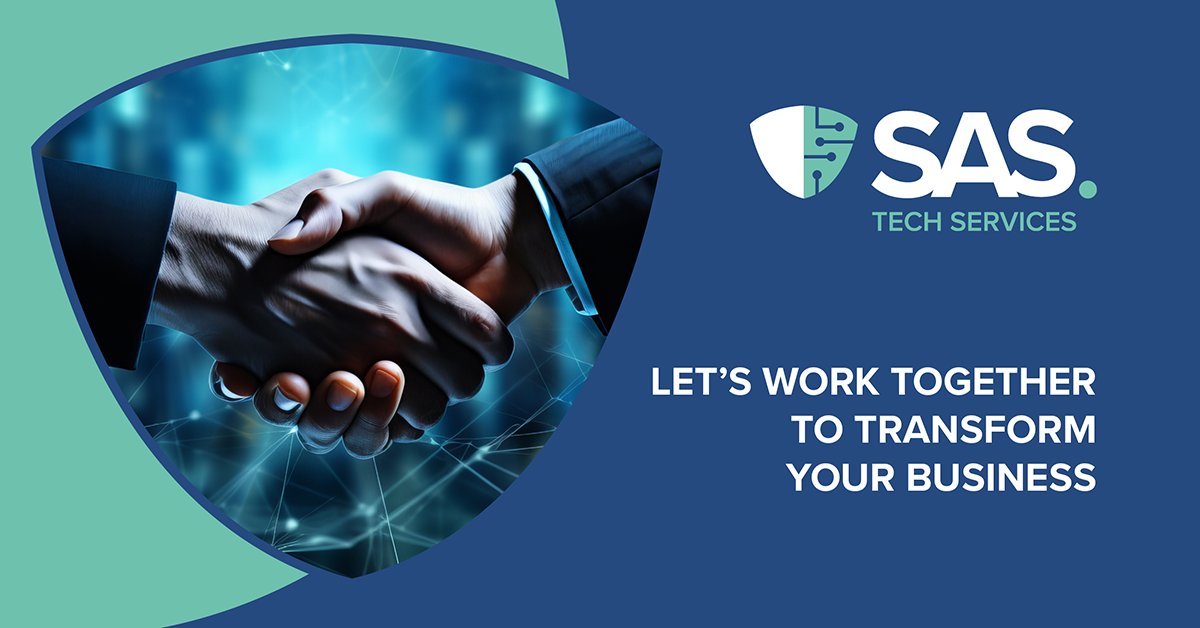 🌟 At SAS Tech, we believe in the power of partnership. 

Let's work together to transform your business and achieve your goals. With our expertise and your vision, the possibilities are endless. 

Reach out today!

#PartnersInTech #TogetherWeThrive #SASTech 🤝✨