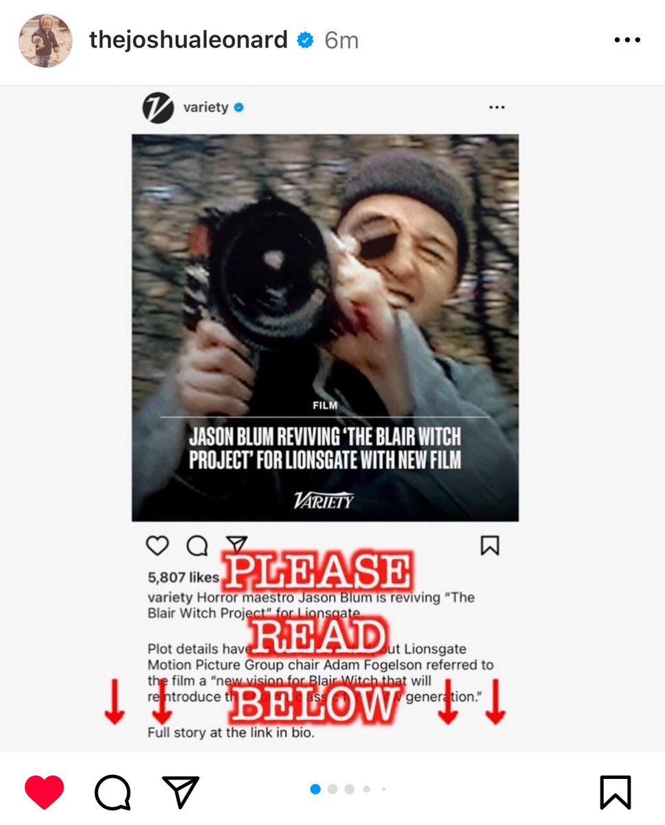 The Blair Witch Files tweet media