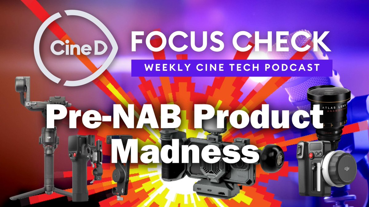 #Podcast #focuscheck DJI Avata 2, Ronin RS4, Focus Pro | Tilta Khronos | Aputure INFINIMAT & Much More Ahead of NAB – CineD Focus Check Ep07 dlvr.it/T5NYs0