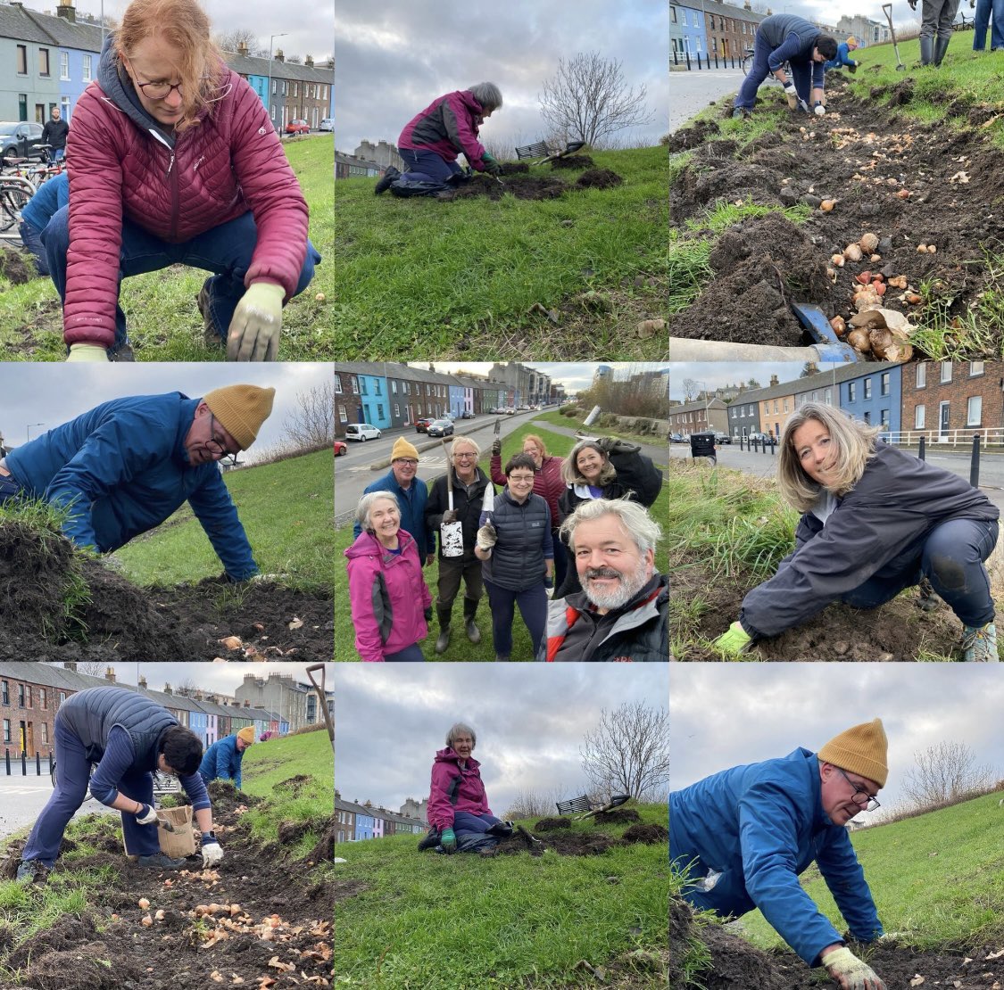 After last year’s bulb planting by neighbours at the Harbour, we’re moving to Phase 2 - perennials! This Saturday am (13 April) we’ll meet at 10-12 to plant perennials. Involves some digging over of soil for c100 plants to get in. Extra hands v welcome to help out 🤩 #WardieBay