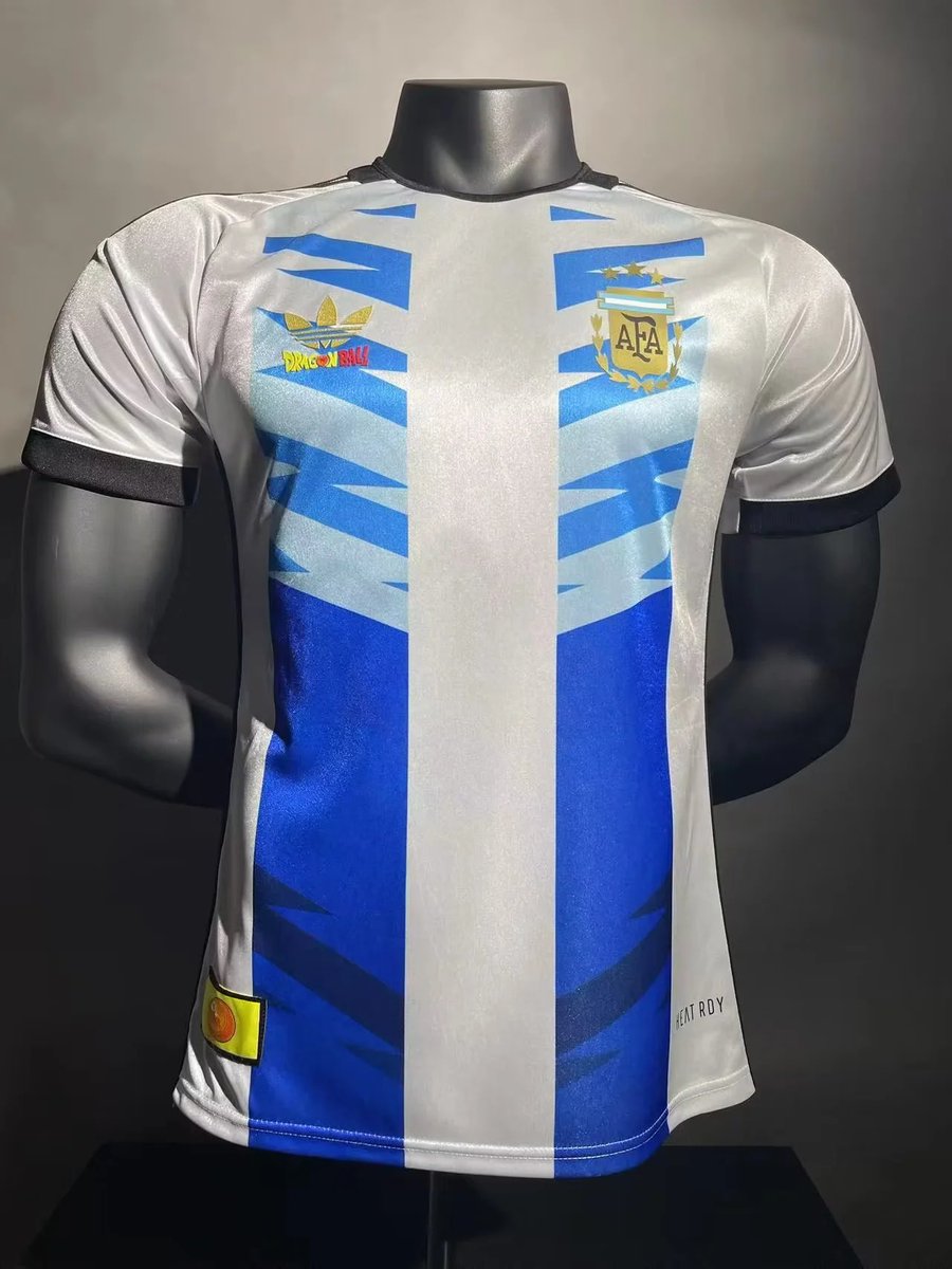 Brutal la nueva camiseta de Argentina x Dragón Ball😍