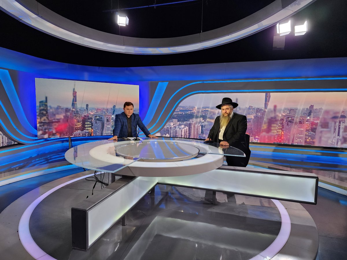Today in the studio of Channel 9 of Israeli television, I called on the people of Israel to unity and to trust in the Almighty, in the face of the aggressive plans of bloodthirsty enemies who want to destroy the Eternal People! AM ISRAEL CHAI!!!