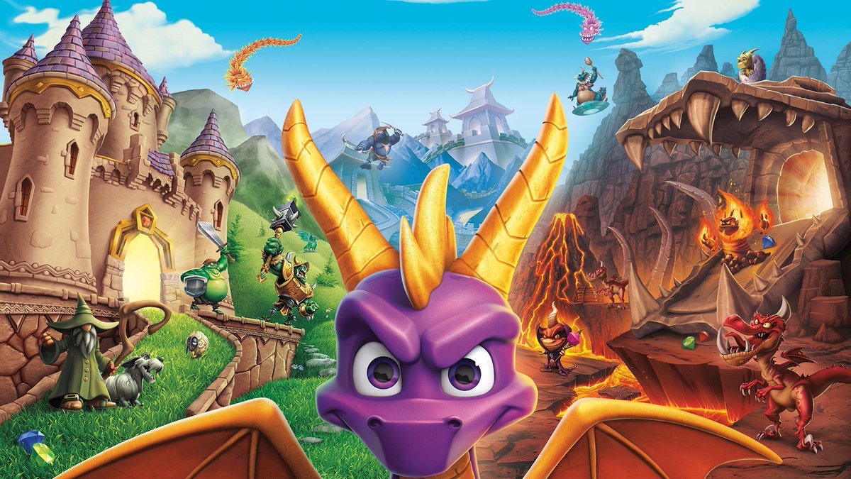 Spyro Reignited Trilogy has been added to the Microsoft Store for PC. A Game Pass release seems to be coming soon. Also lists Xbox achievements. xbox.com/en-us/games/st…