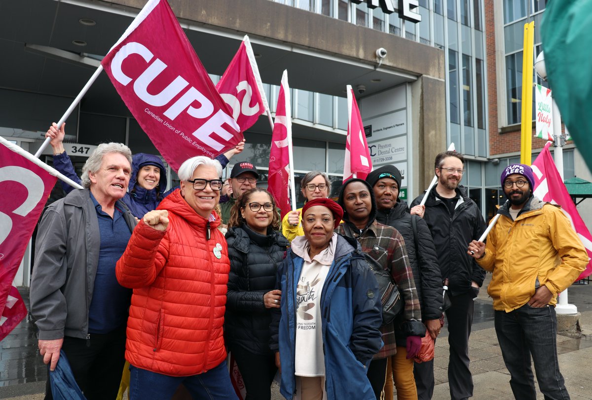 CUPEOntario tweet picture