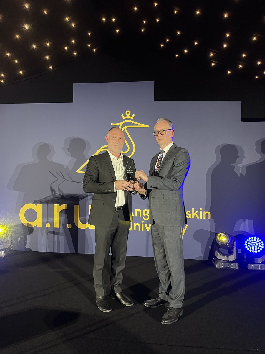 Congratulations to Christopher Clayton, winner of our Entrepreneur of the Year Award. Graduating from ARU, Chris co-founded @BeaumontGroup in 2010 and through his visionary leadership as Group CEO has built it into a 100+ employee organization across EMEA & Asia.
#ARUAlumni