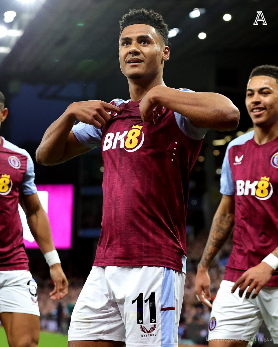 TheAthleticFC's tweet photo. Goal number 25 of the season for Ollie Watkins. 

Aston Villa lead Lille in the #UECL. https://t.co/ST9BONijVZ